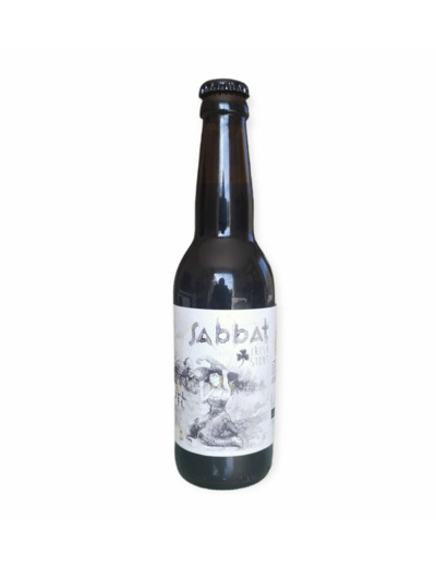 Bière Irish extra Stout  La Sabbat Brasserie Les Allumettes Bio Lot De 6 Bout. 75 cl