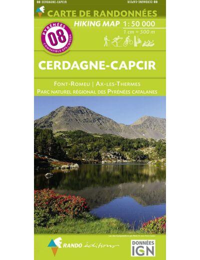 08 CERDAGNE-CAPCIR - FONT-ROMEU AX-LES-THERMES - PNR PYRENEES