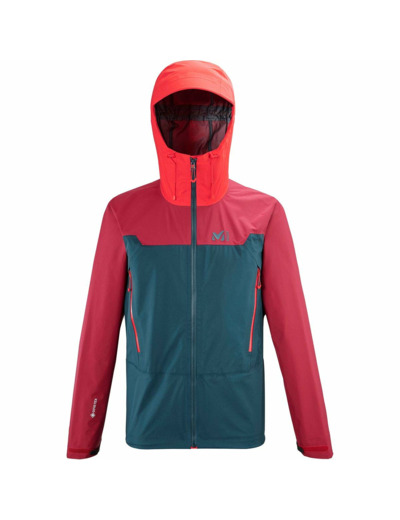 Millet Kamet Light GTX jacket M orion blue/tibetan red